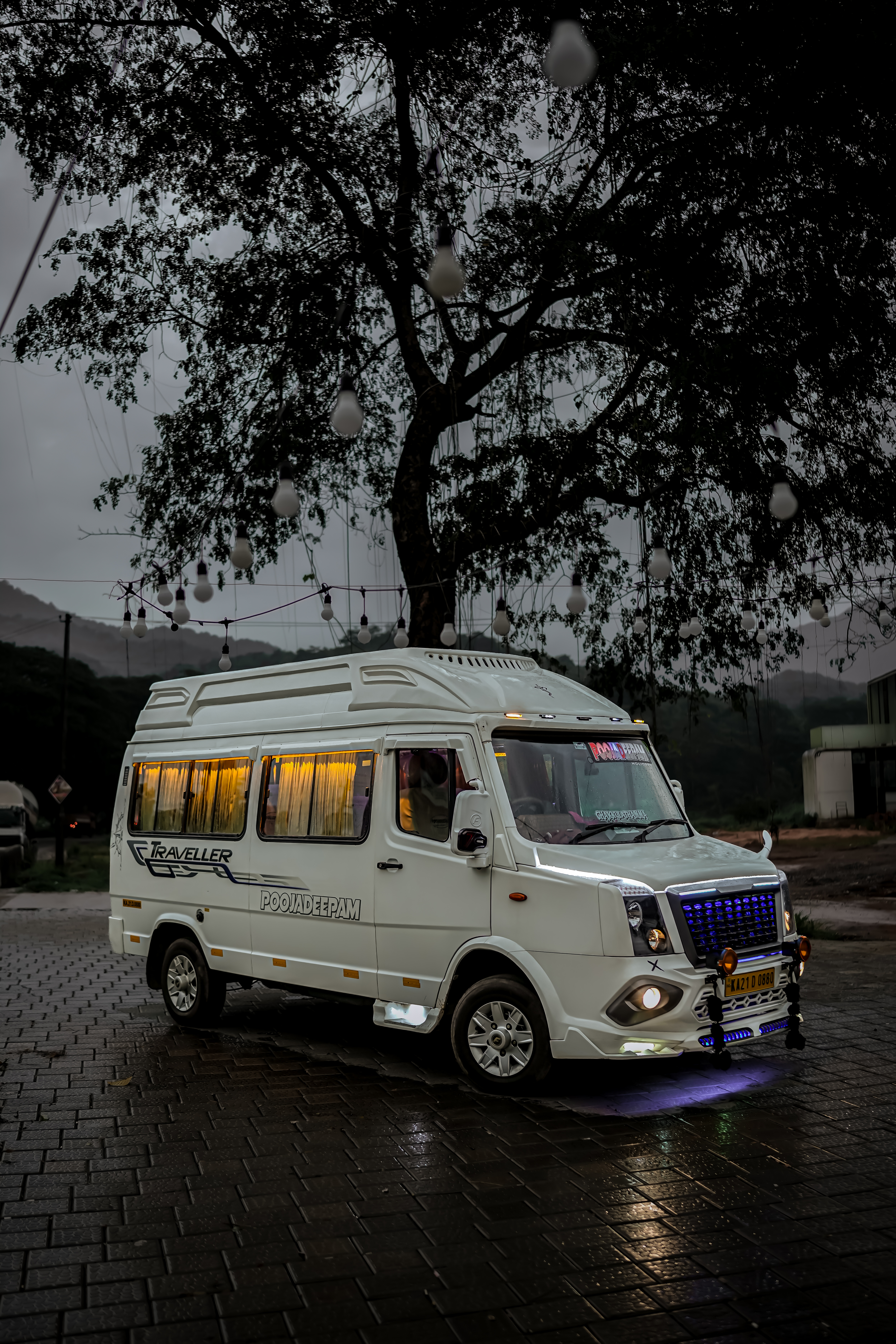 Pooja Deepam Holidays vehicle in Kukke Subramanya
